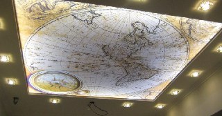 Натяжной потолок с фотопечатью Батайск, цена от 6207 руб.